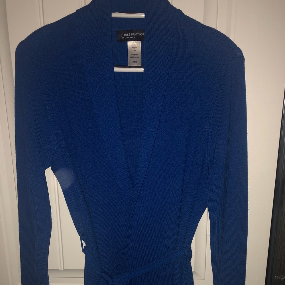 Jones’s New York Belted Sweater